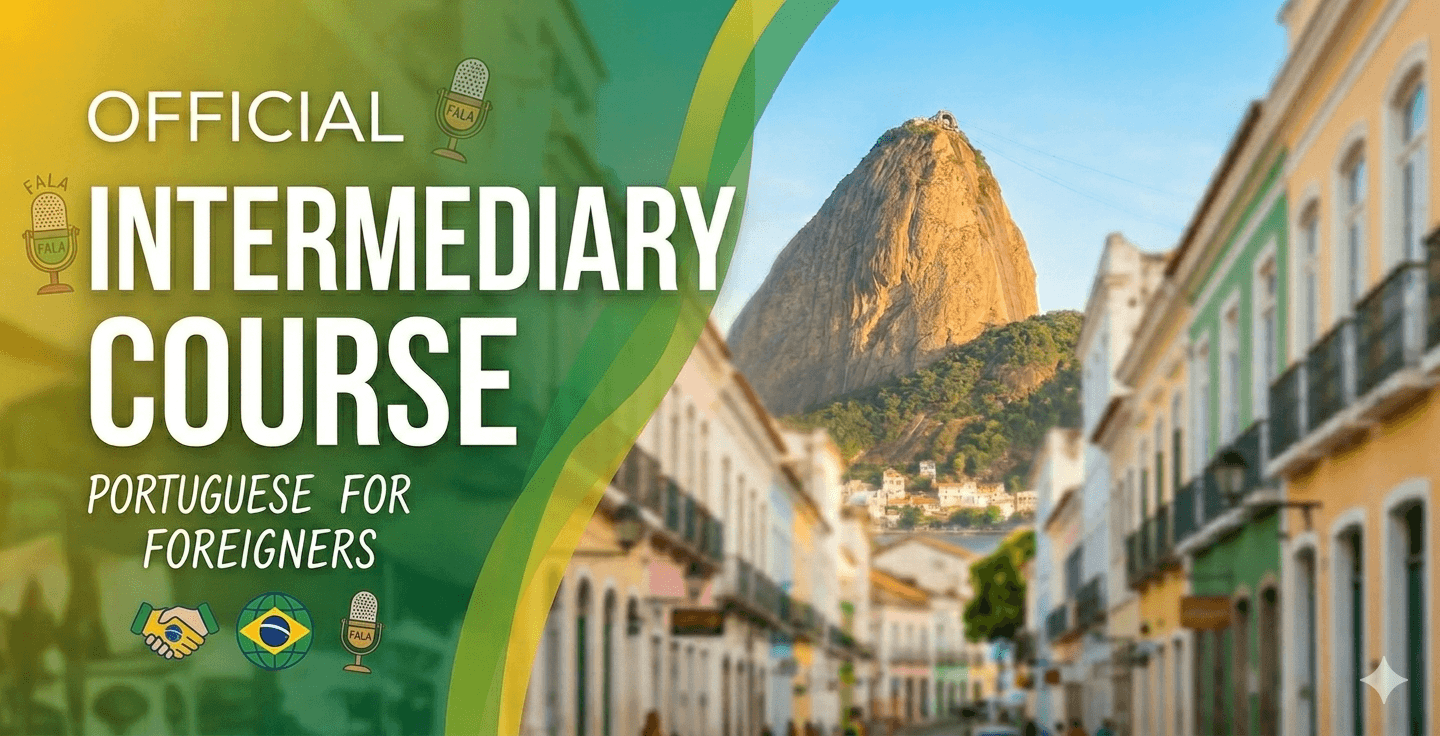 Official Intermediary Course - Portuguese for Foreigners